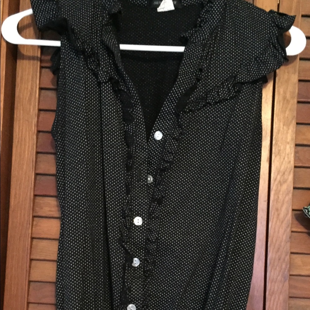 Blouse, sleeveless